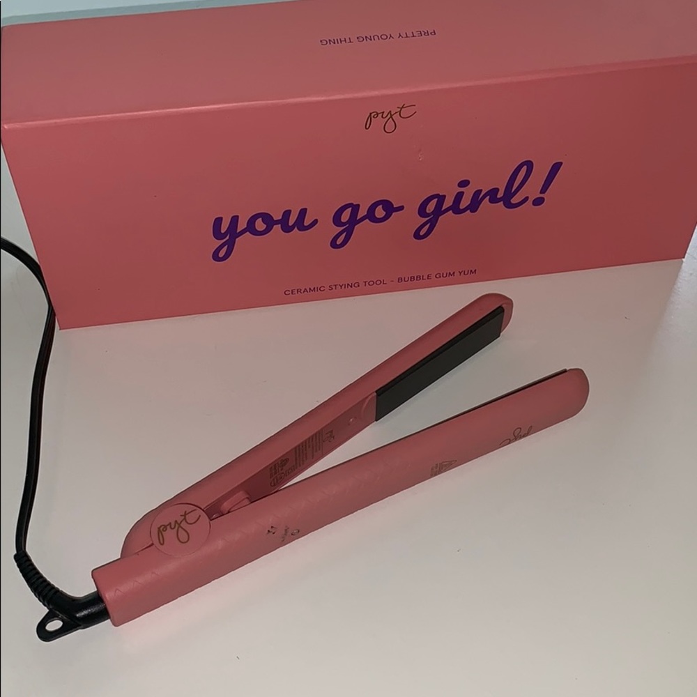 PYT pink straightener